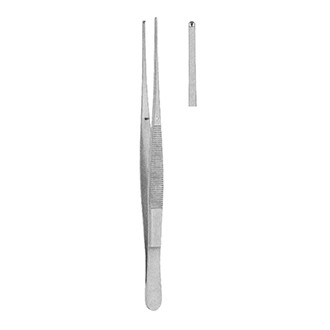 Пинцет хирургический Поттс-Смита прямой дл. 250 мм. 09-437-25