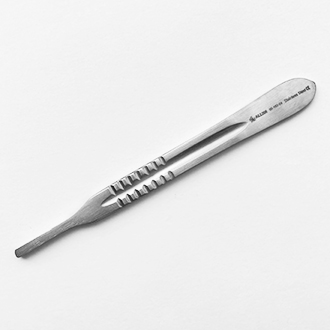 Ручка №4 для съемных лезвий скальпелей размерами №20 - №25.