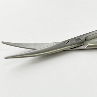 Ножницы Рейнольдса (Reynolds) изогнутые для пластической хирургии с двухсторонними режущими браншами