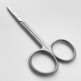 Ножницы Кнаппа (Knapp) минихирургические тупоконечные прямые
