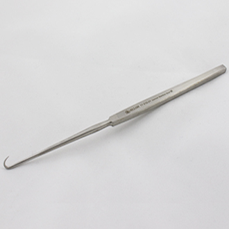 Ретрактор (расширитель-крючок) для трохеи 1-зубый остроконечный, дл. 165 мм.