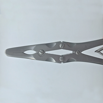 Кусачки костные Марквардта вертикально-изогнутые 2-х шарнирные дл. 200 мм.