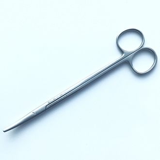 Ножницы Тоениса-Адсона вертикально-изогнутые для рассечения мягких тканей и сосудов дл. 175 мм. 07-589-17 (Копировать)