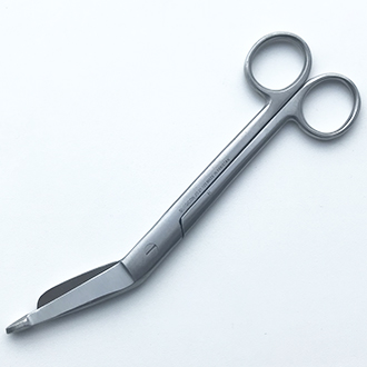 Ножницы для разрезания повязок с пуговкой 180мм (н-14s)