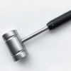 Молоток травматологический металлический, диаметры рабочих частей D1=50 mm и D2=50 mm, длина 265 мм, вес 900 грамм. 33-718-00